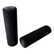 Manopla Espuma Beach Com Plug Preto Par