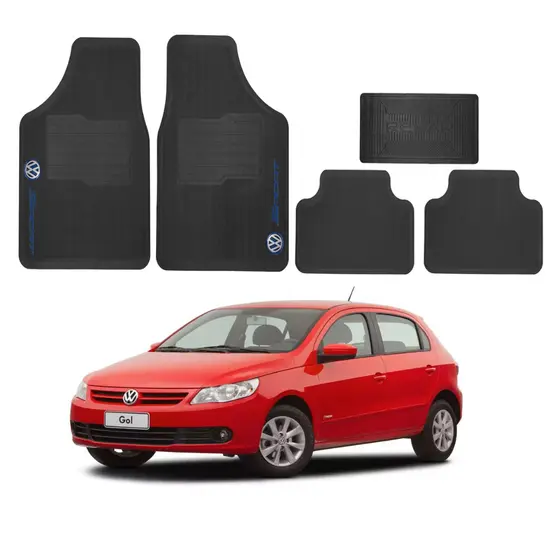 Kit Tapete Automotivo Volkswagen Gol G5 Jogo Completo
