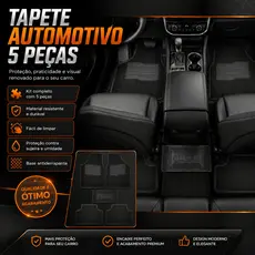 Kit Jogo Tapete Automotivo Carro Borracha Logo Fiat