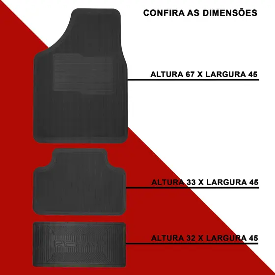 AUTOMOTIVO TAPETE UNIVERSAL
