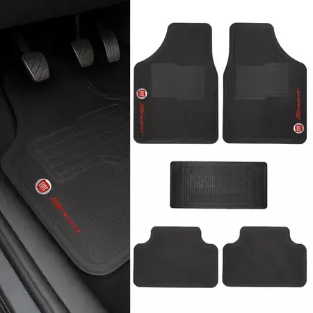 Jogo Tapete Automotivo Reforçado Premium Borracha Antiderrapante Universal