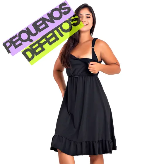 PEQUENOS DEFEITOS Camisola Amamentação Microfibra Renda Pós Parto Mamãe Bebê Avarias