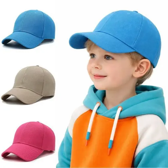 Boné Masculino Infantil Liso Menino 2 a 10 Anos Infantil Bebê  Menina Personalizados Rosa Azul Verde