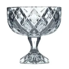 Bomboniere Vidro Grande Baleiro Potes Taça 1200ml 18x18cm Centro De Mesa Potiche Bombons Fruteira