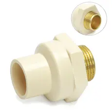 Conector 22mm 3/4 CPVC Luva Transição P/ Água Quente Rosca Macho Conexão Luva Joelho Cotovelo Aquecimento Solar