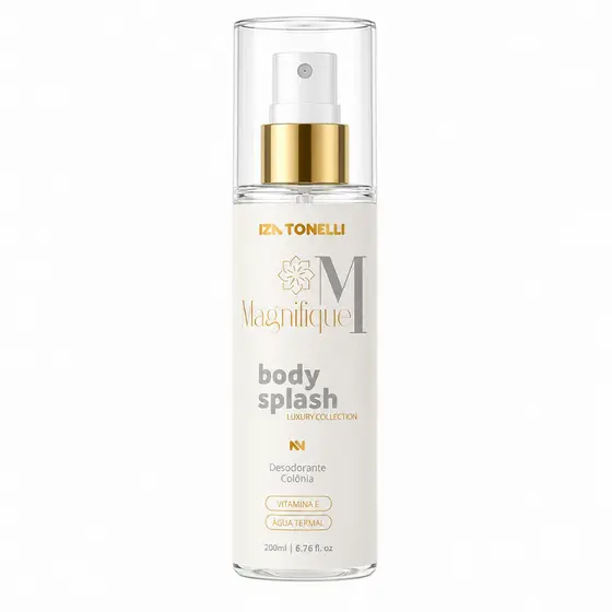 Body Splash Feminino Iza Tonelli 200ml Perfume Corporal Vegano Alta Fixação Premium