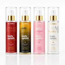 Kit 4 Body Splash Feminino Perfume Corporal Luxo Desodorante Colônia Iza Tonelli 200ml Alta Fixação Premium Oferta
