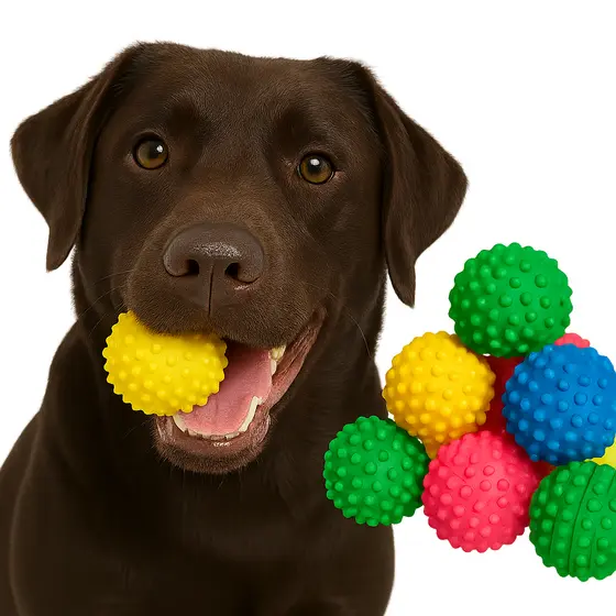Brinquedo Pet Bolinha De Cravo Para Cães E Gatos