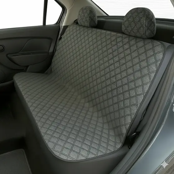 Capa Protetora Impermeável Para Banco Carro Pet cães e gatos com Abertura para Cinto de Segurança