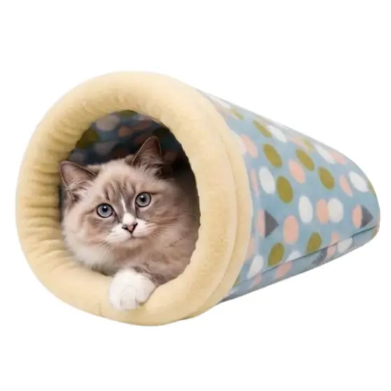 Caminha Toca Para Gatos 40x40cm Saco De Dormir Soft Cama Confortável