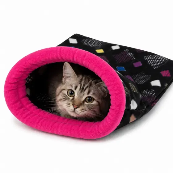 Cama Pet Toca Para Gatos Saco De Dormir Caminha Confortável