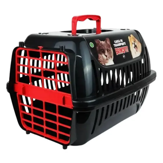 Caixa Transporte Pet N°1 Para Cachorros Pequenos E Gatos