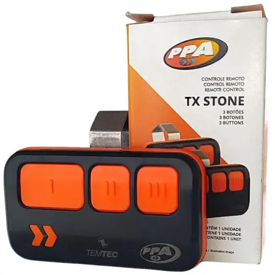 10 Controles Remoto Tx Stone PPA PORTÃO ALARME 433,92MHz 3b
