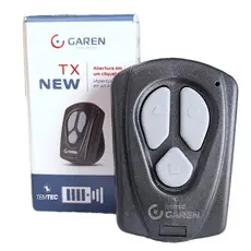 03 Controles Garen TX New 433,92MHz 3 Botões Portão Alarme