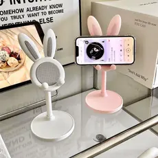 Suporte Coelhinho para Celular Tablet Kawaii Fofo Cute