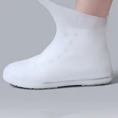 Capa de Chuva para Calcados Silicone Resistente Cano Médio Máxima Proteção