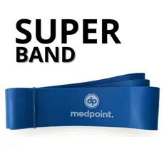 Super Band Faixa Elastica Extra Forte 63mm Exercicio Funcional Fitness Pilates Resistencia Grossa