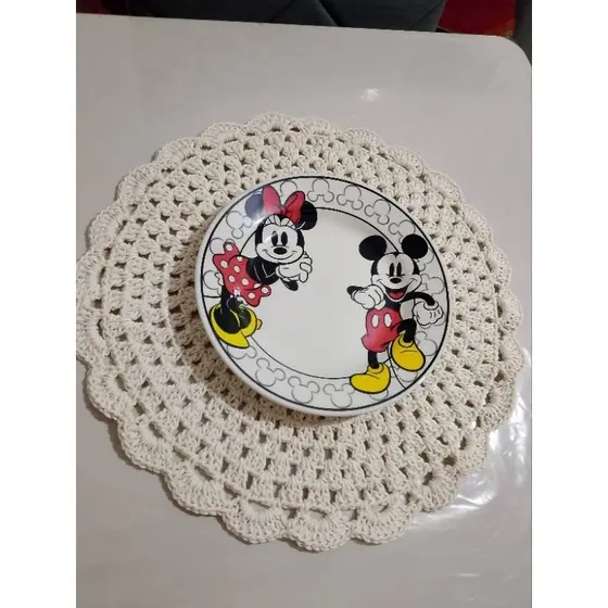 Souplat Crochê (Jogo Americano) Feito a Mão mão. Crochê Souplat.