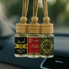 Kit 3 Cheirinho de Carro Arabe Importado de Luxo Perfume Veicular