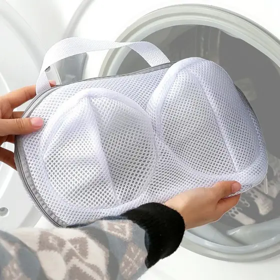 1/2/3 PEÇAS Bolsa De Rede Saco Para Máquina De Lavar Sutiã Anti Deformação Bolsa Para Limpeza
