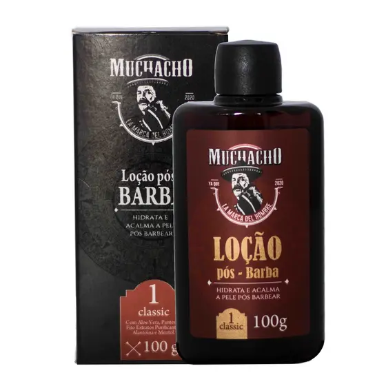 Loção Pos Barba Muchacho Classic