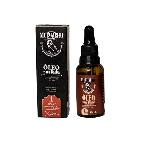 Óleo para Barba Muchacho Classic
