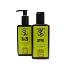 Kit Shampoo para Barba + Balm para Barba - Muchacho Citric