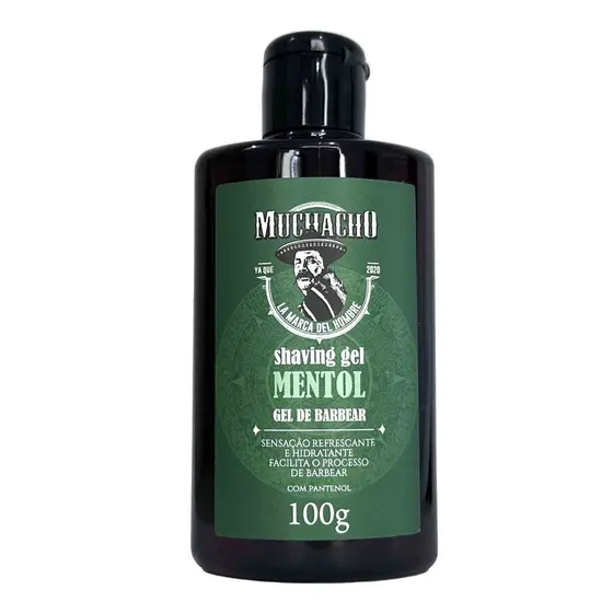 Gel de Barbear Mentolado Muchacho - 100gr