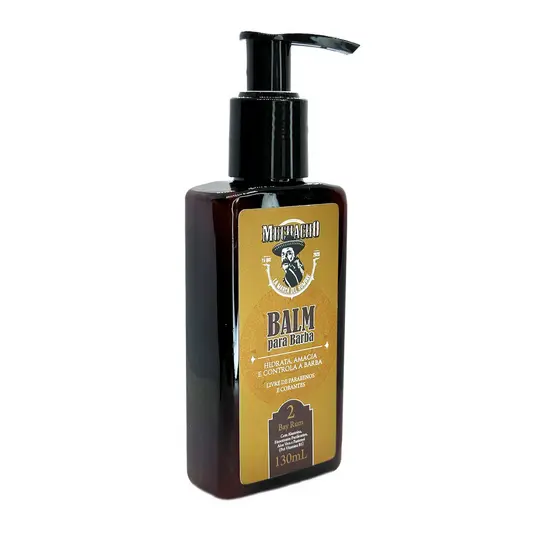 Balm para Barba Muchacho Bay Rum Frasco 130ML