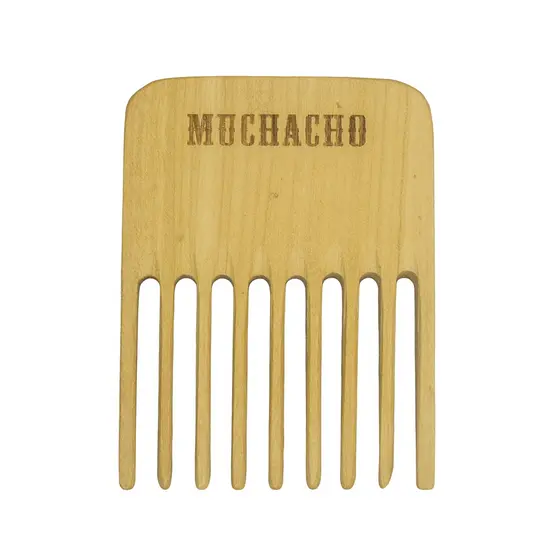 Pente de Madeira para barba Muchacho Garfo
