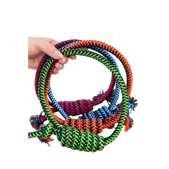 Brinquedo Mordedor Para Cachorro Corda Ultra Resistente Limpeza Dental Pet