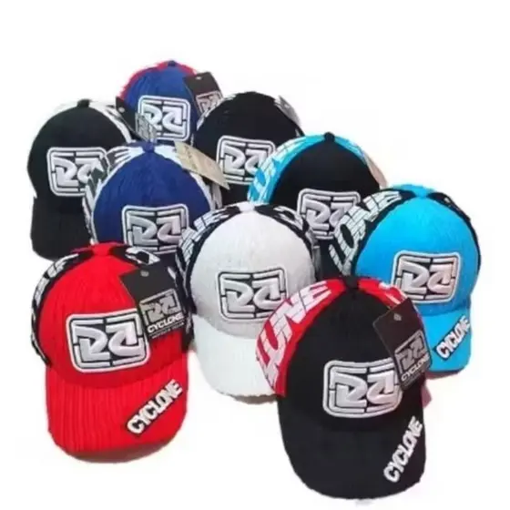Boné Cyclone 100% Veludo Unissex com Aba Curva em Várias Cores 🧢✅