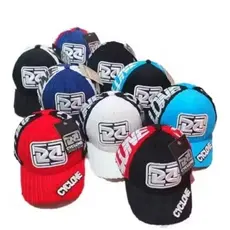 Boné Cyclone 100% Veludo Unissex com Aba Curva em Várias Cores 🧢✅