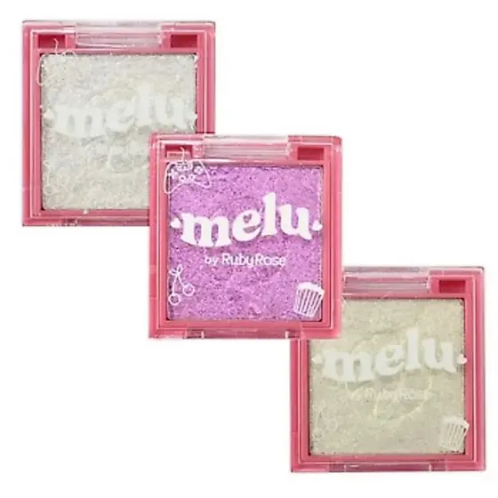 Sombra e Iluminador 2x1 Vegano Melu by Ruby Rose RR-1086