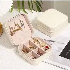 Kit3/6/9pcs Caixa de joias portátil, bolsa de viagem, caixa de armazenamento, bolsa para anéis, presente requintado