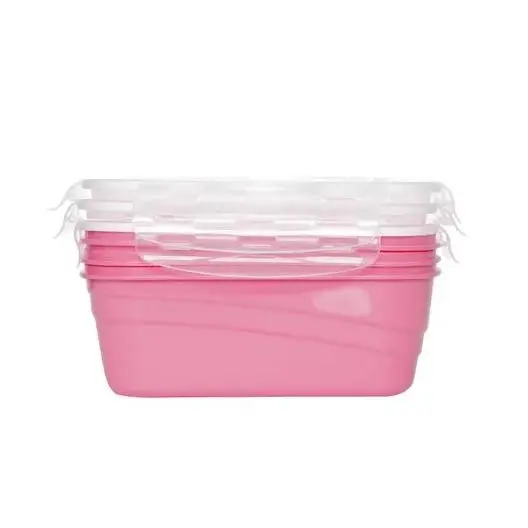 Kit 3 Potes Herméticos 500 Ml Lp House
