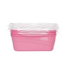 Kit 3 Potes Herméticos 500 Ml Lp House