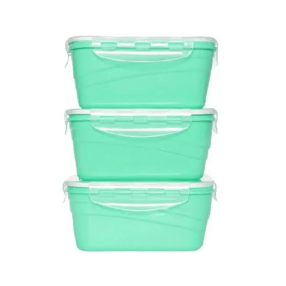 Conjunto Potes 500 Ml Herméticos Lp House