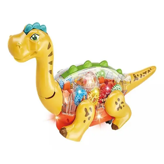 Brinquedo Dinossauro Bate E Volta Colecao Dino Dm Toys