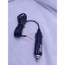 Cabo Macho De Cigarret 12 Volt Com Cabo Ponta Positivo E Negativo Livres (Para Uso Diversos)
