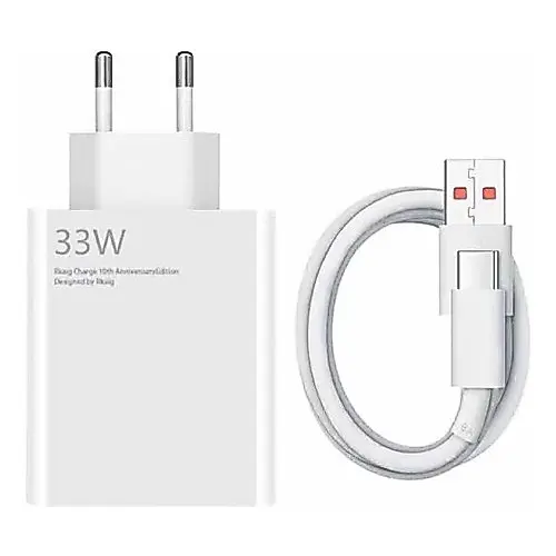 Carregador Turbo 33w P/ Xia Redmi Note 10s 9s Note 11 12