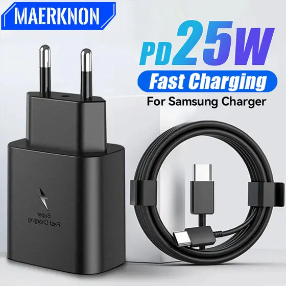 Carregador Celular USB C OriginalPD Para Samsung Gal S22 S23 Ultra Note 10 + 5G Cabo Tipo C Carregamento Rápido