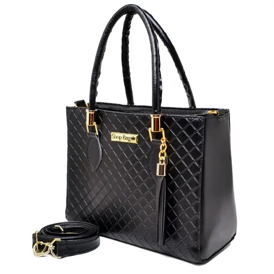 Bolsa Feminina Média ShopBag Matelado Alça Transversal
