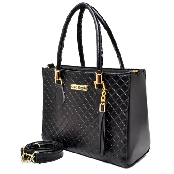 Bolsa Feminina Media Shopbag Metalasse