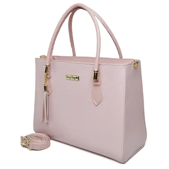 Bolsa Feminina Borada Média Matelado Lançamento ShopBag