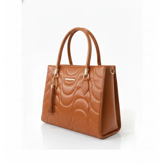 Bolsa Feminina Grande Transversal Shopbag Living Bodado