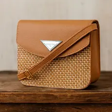 Bolsa Feminina Shopbag Pequena Califórnia Palha Praia