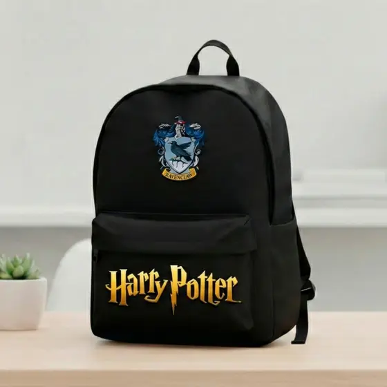 Mochila Escolar Unissex Grande Reforçada Casual Harry Poter
