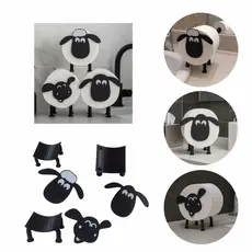 Suporte Decorativo Para Papel Higiênico Carneiro Shaun