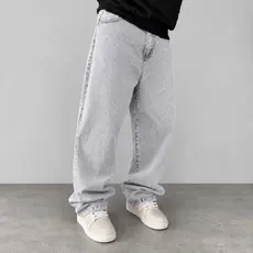 Calça Balão Baggy Grafite Estonada Streetwear